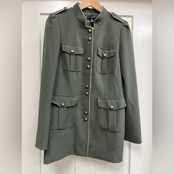 White House Black Market Military Jacket S - Picture 6 of 8